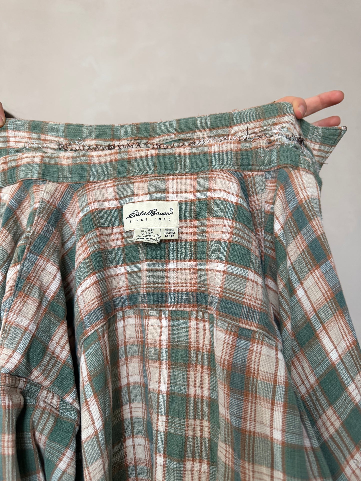 Suuuper Worn Plaid Button Up