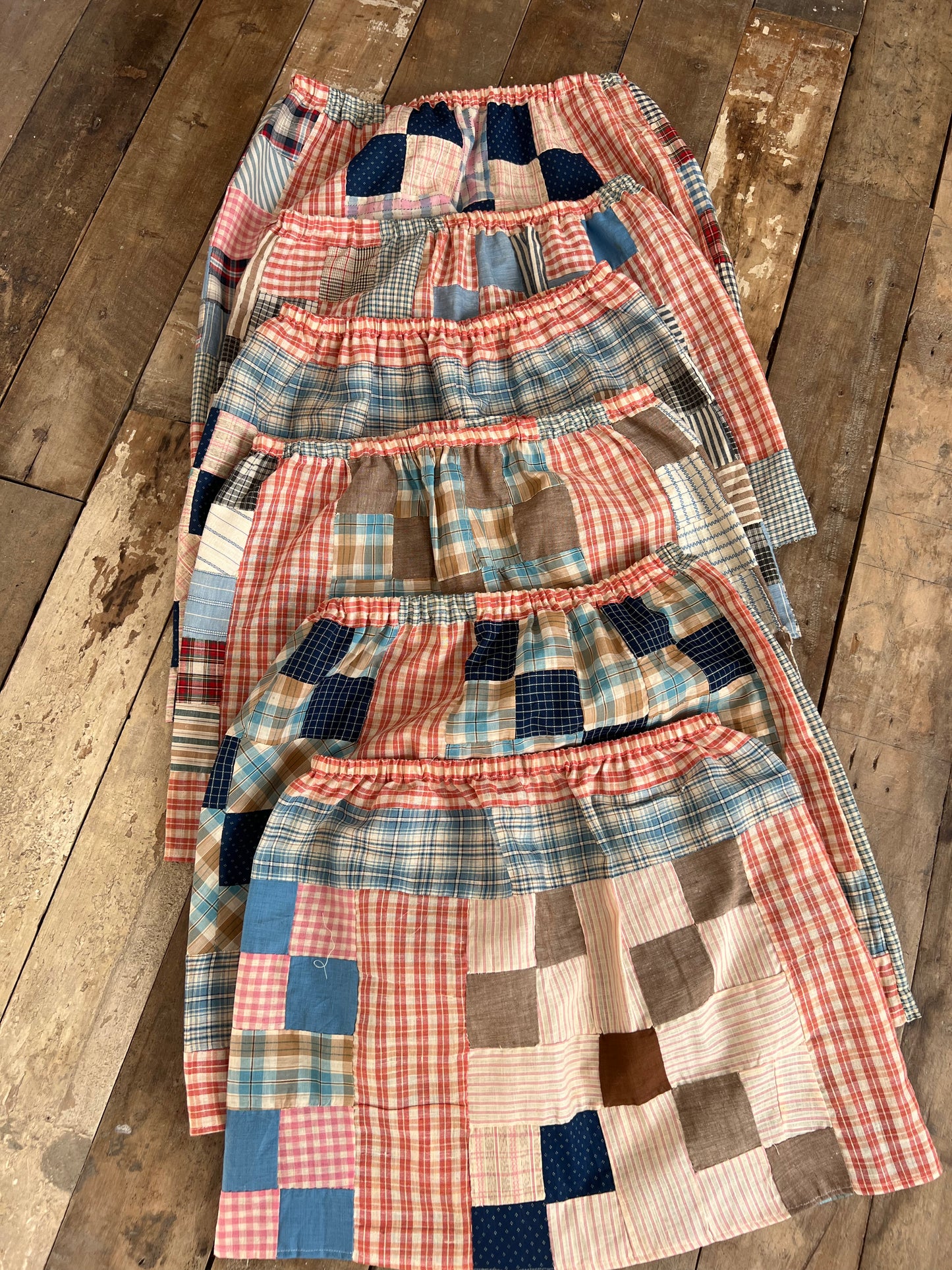 Reworked Patchwork Skirt