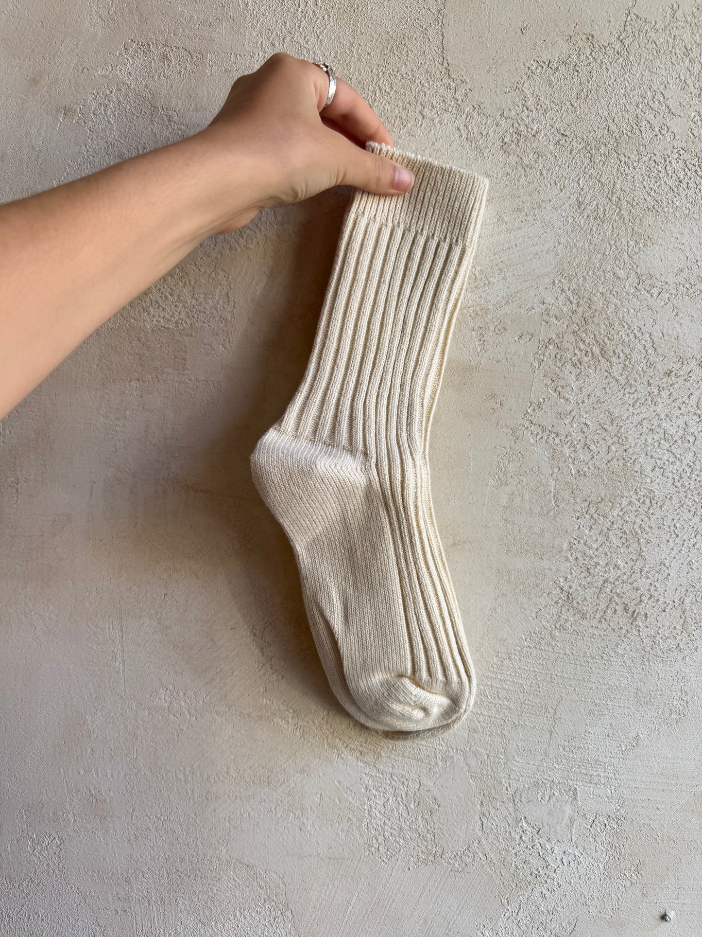 Ribbed Cotton High Socks by Billy Bamboo