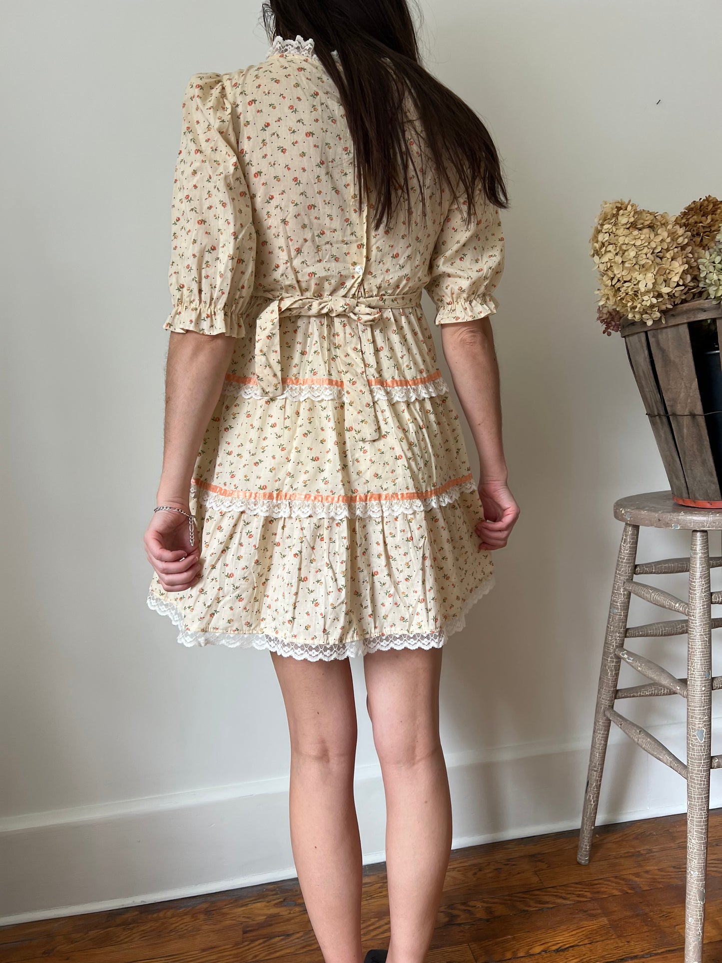Peachy Prairie Dress