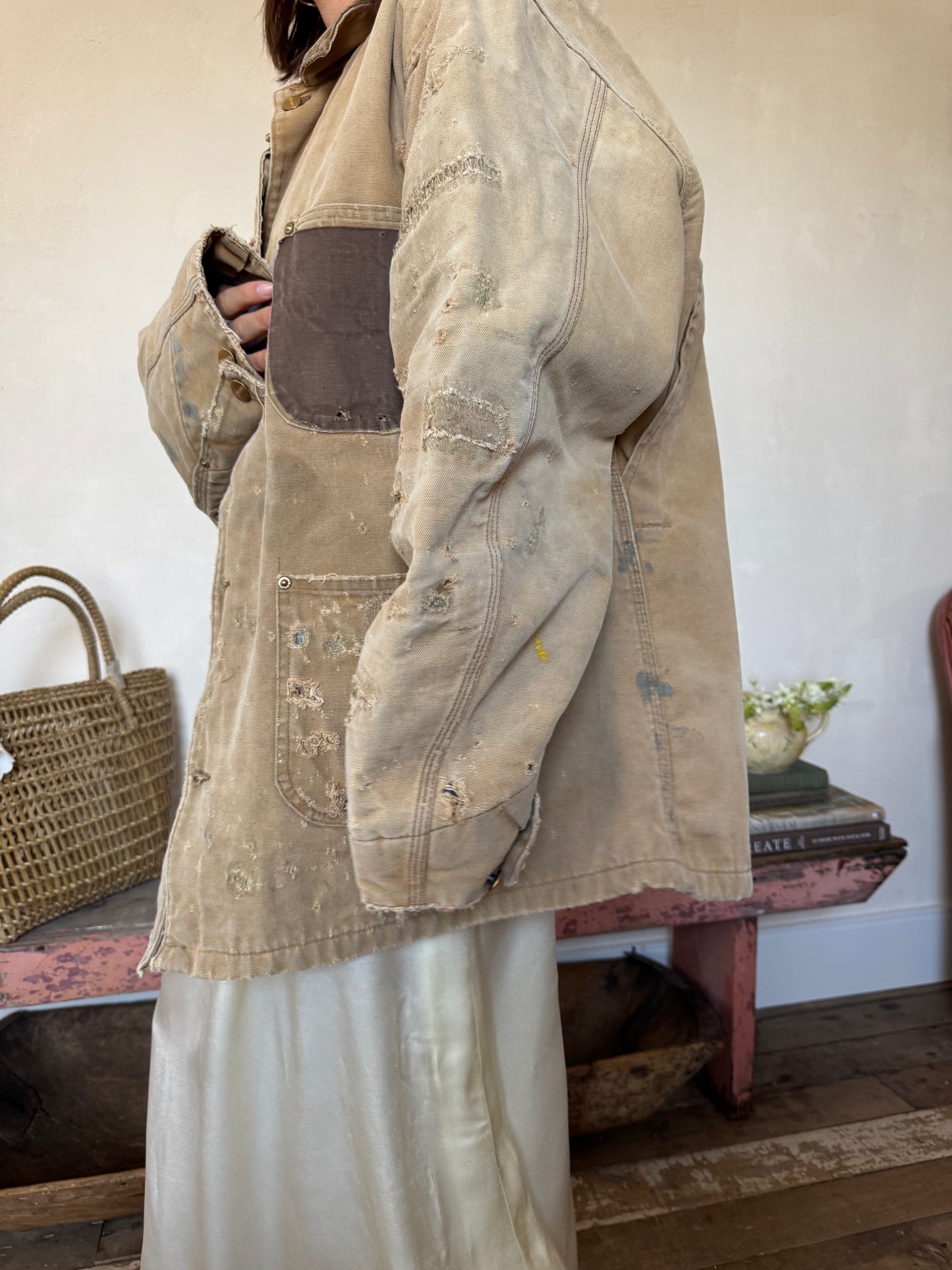 Patched Chore Carhartt Jacket