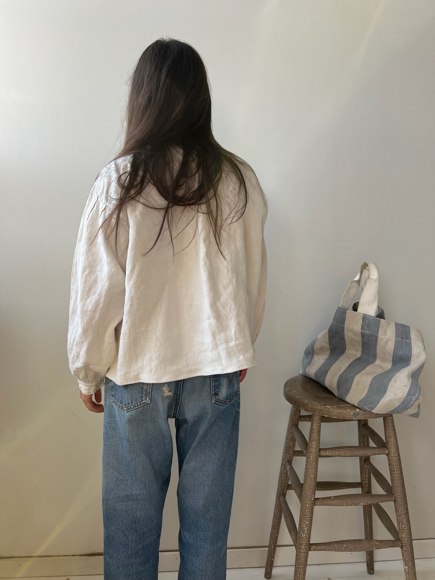 Linen Edwardian Blouse 03