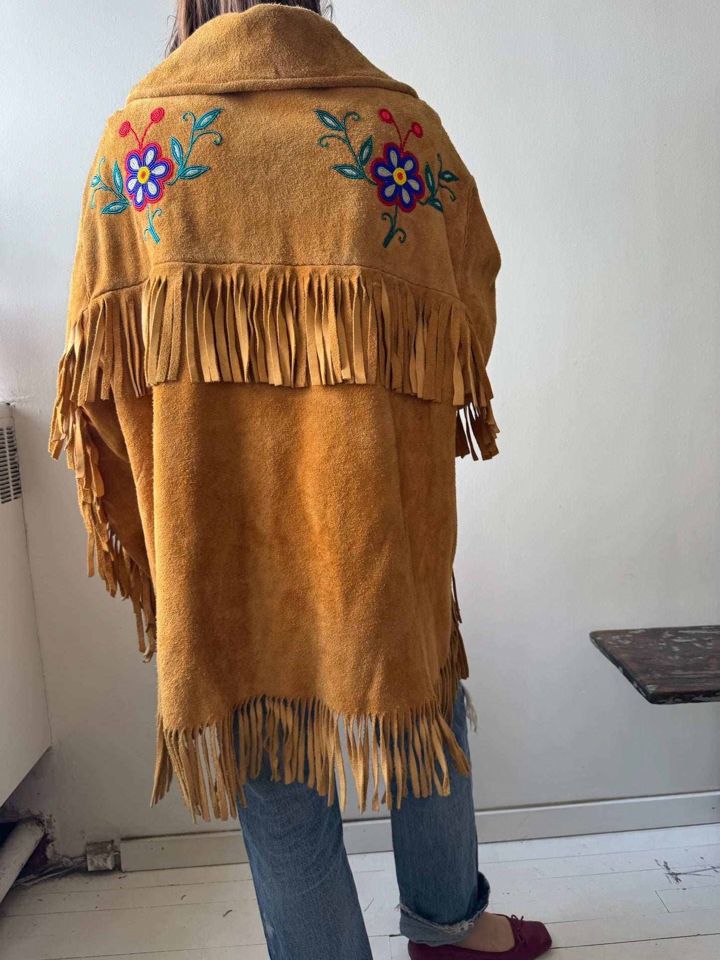 Beaded Fringe Jacket