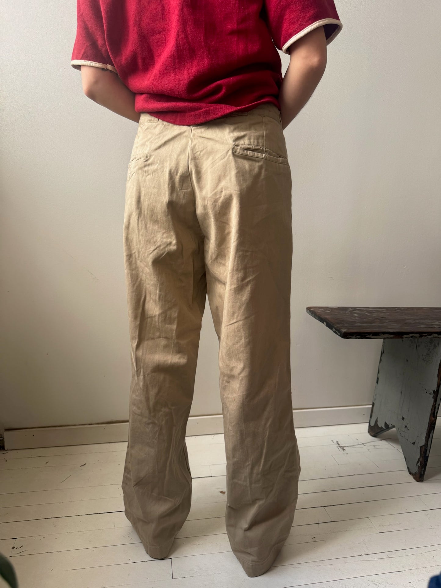 Khaki Trouser