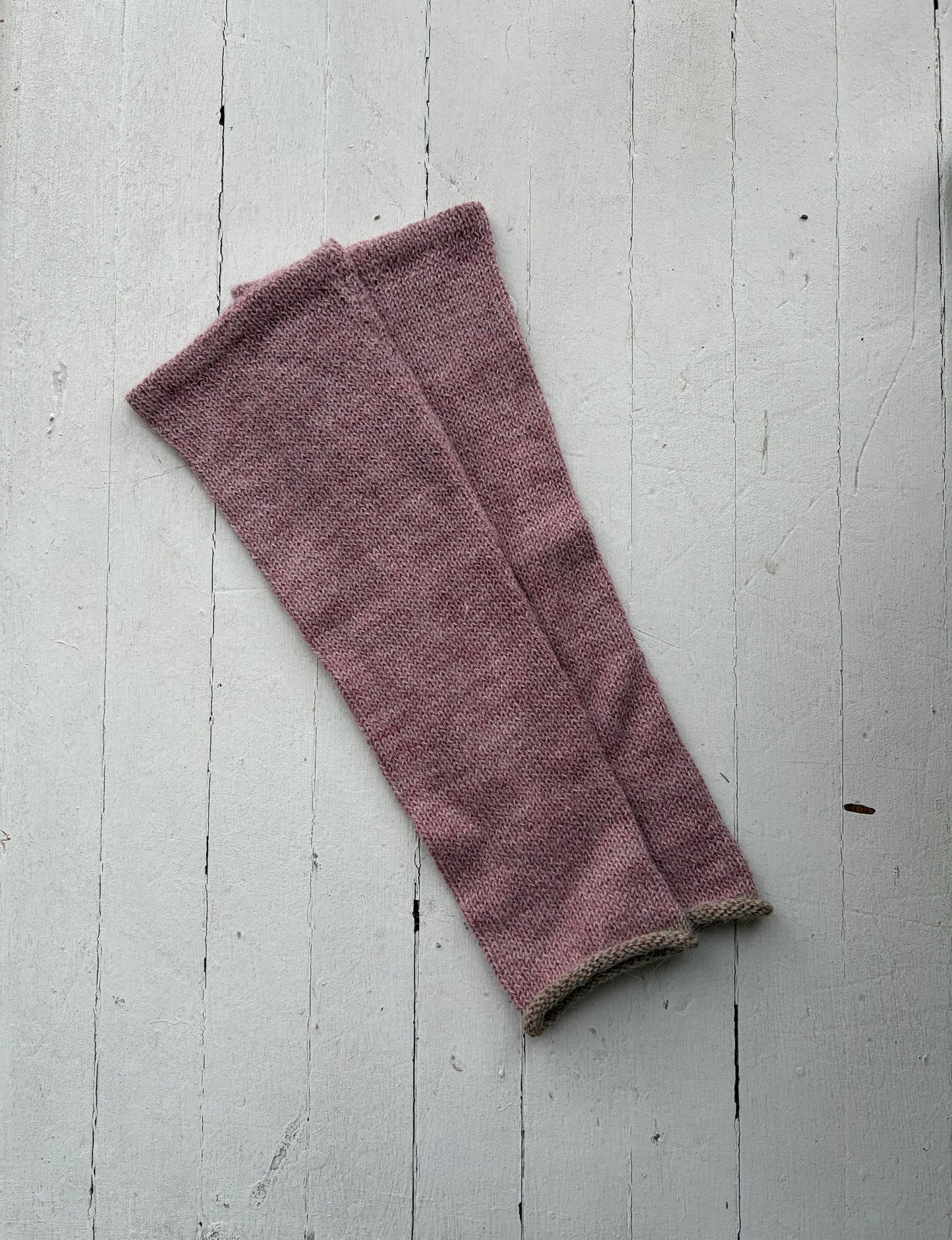 Long 100% Alpaca Mittens by Samantha Holmes