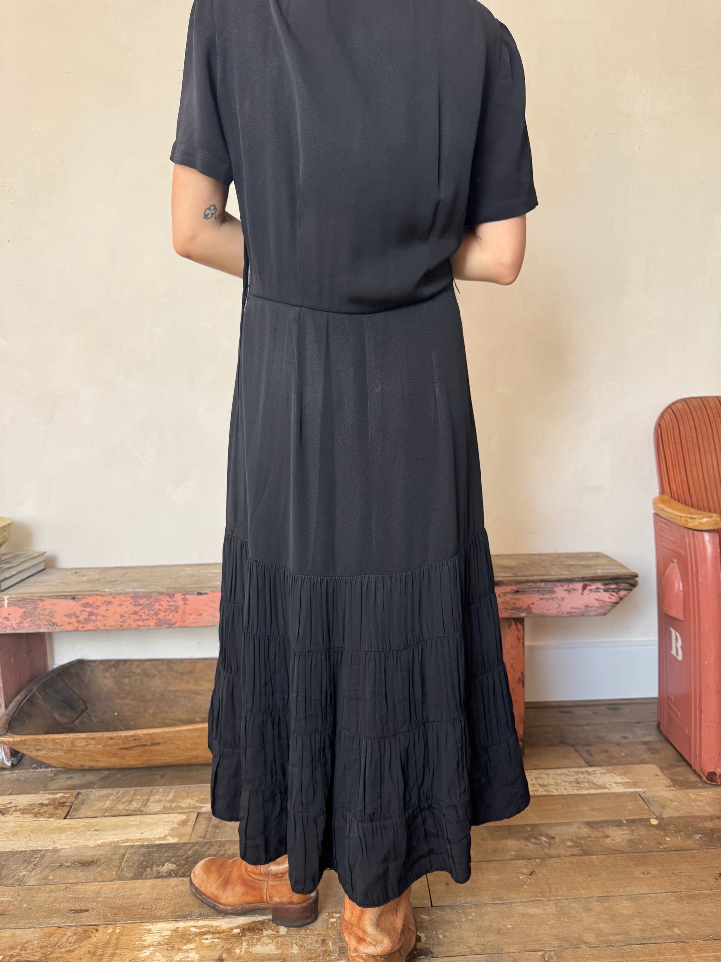 Beautiful Long Black Dress