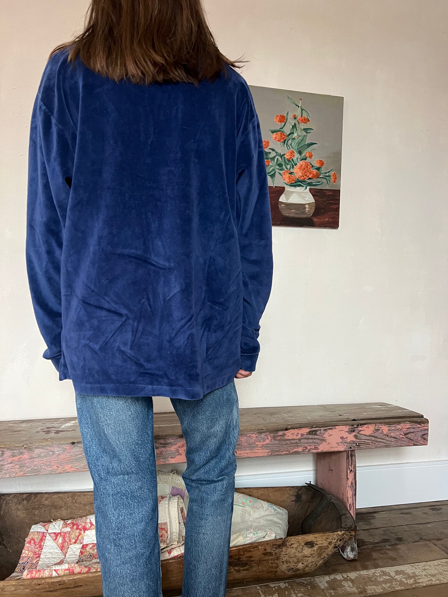 Royal Blue Valour 70s Shirt