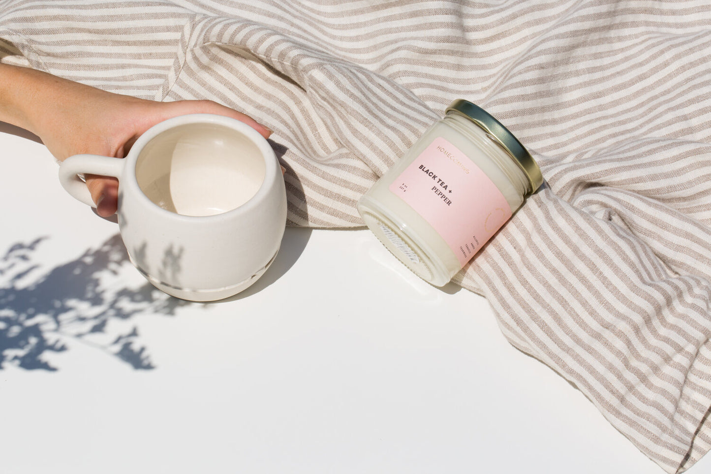 Black Tea + Pepper Candle