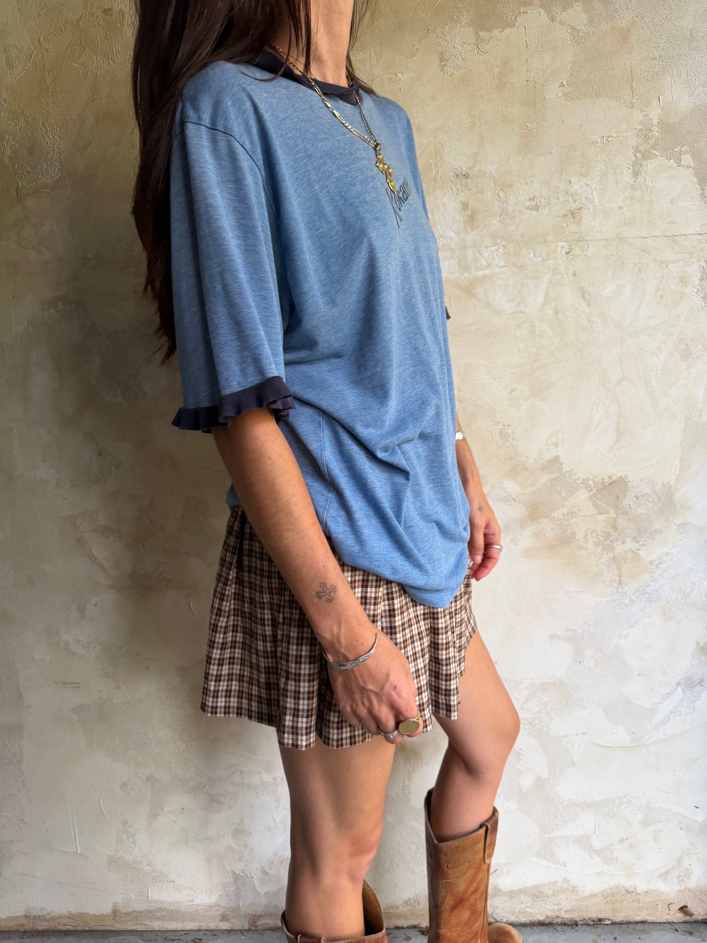 Kokanee Faded Blue Ringer Tee