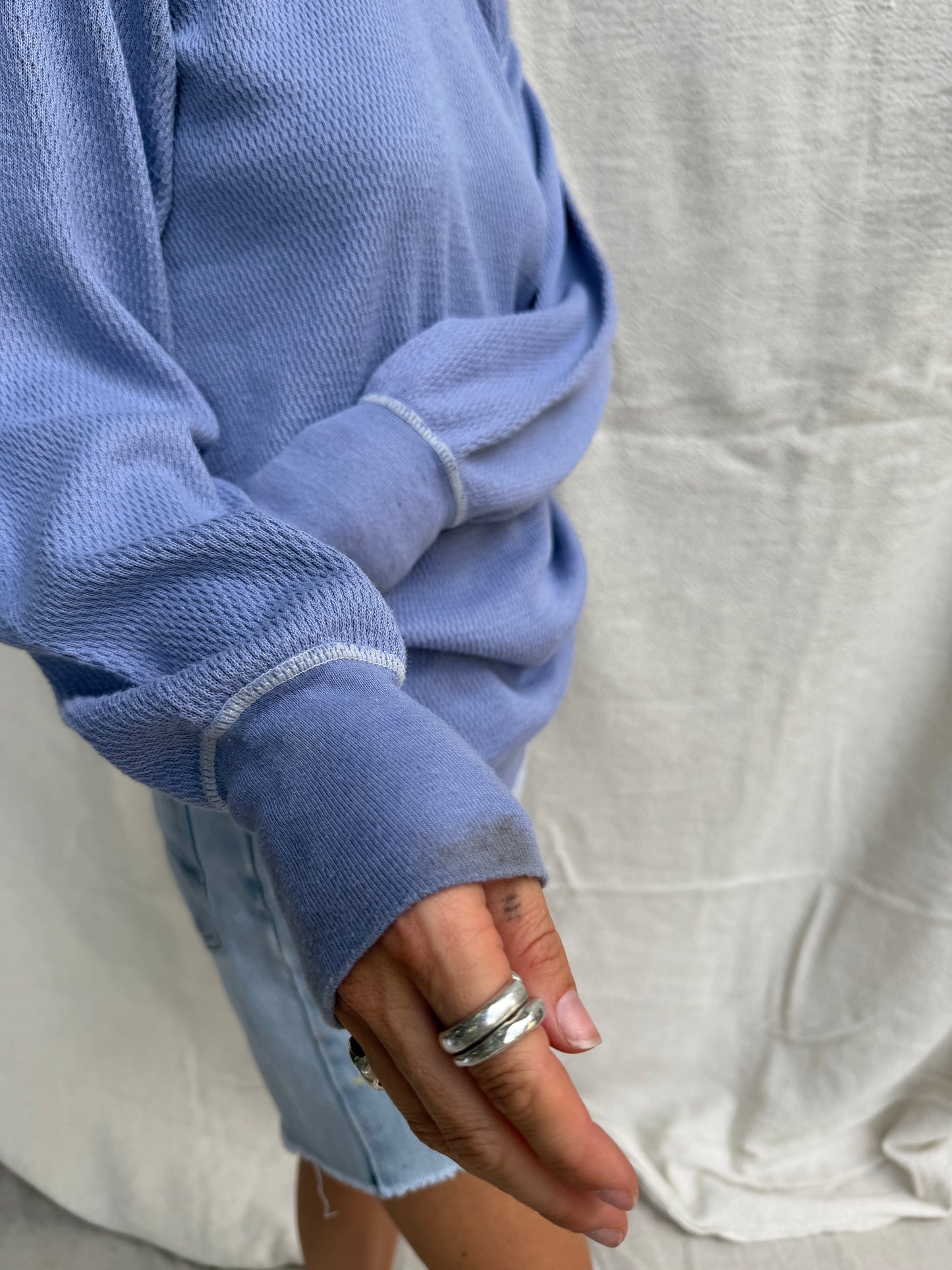 Periwinkle Waffled Thermal
