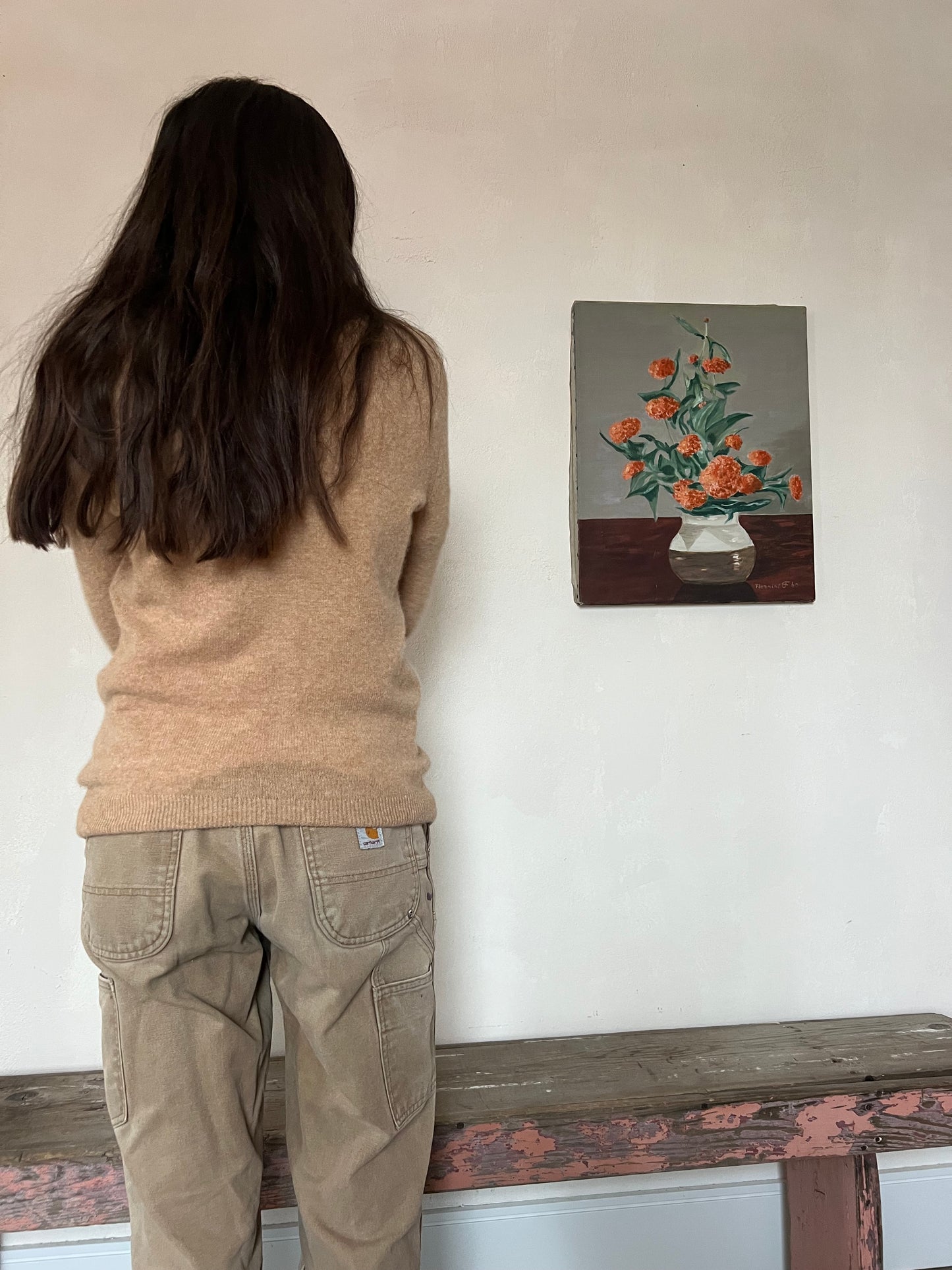 Camel Cashmere Sweater