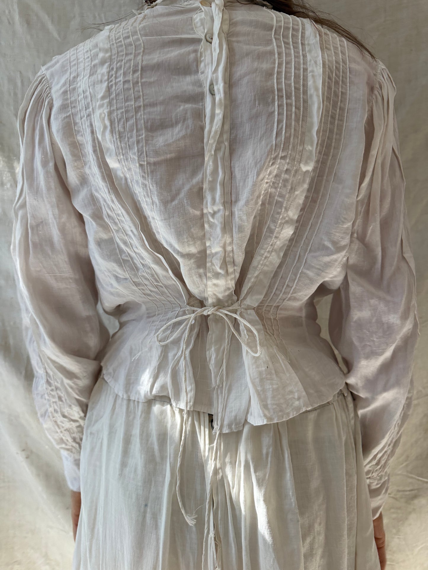 Antique Edwardian Embroidered Blouse