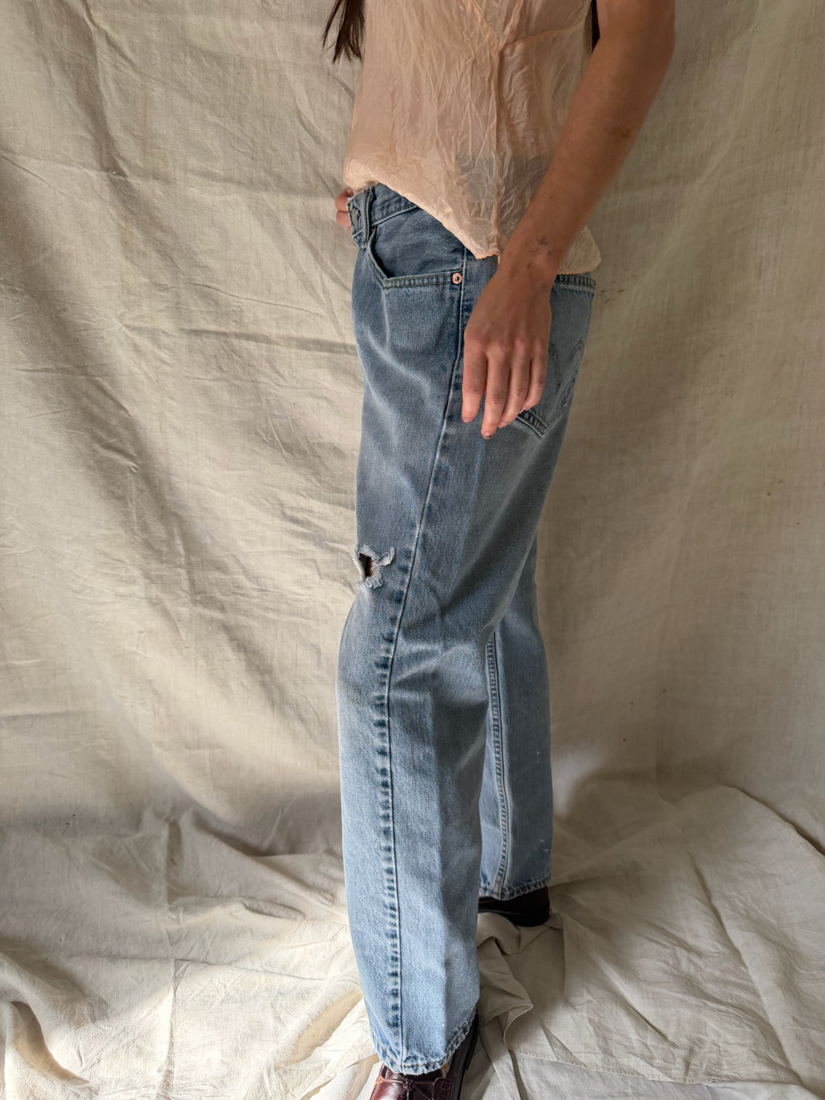 ‘Straight Fit’ Levi’s 505s