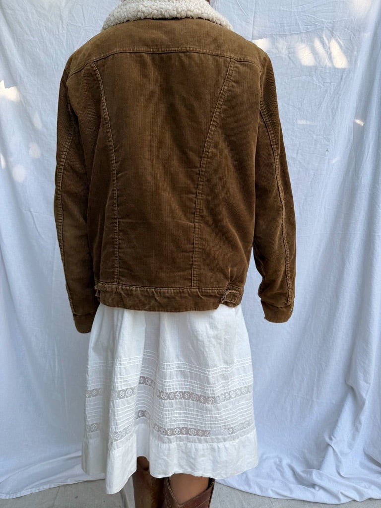 Wrangler Brown Corduroy Jacket