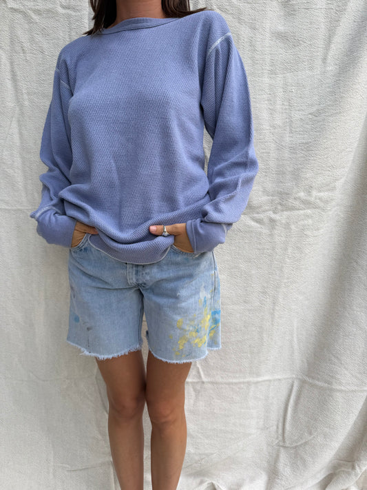 Periwinkle Waffled Thermal