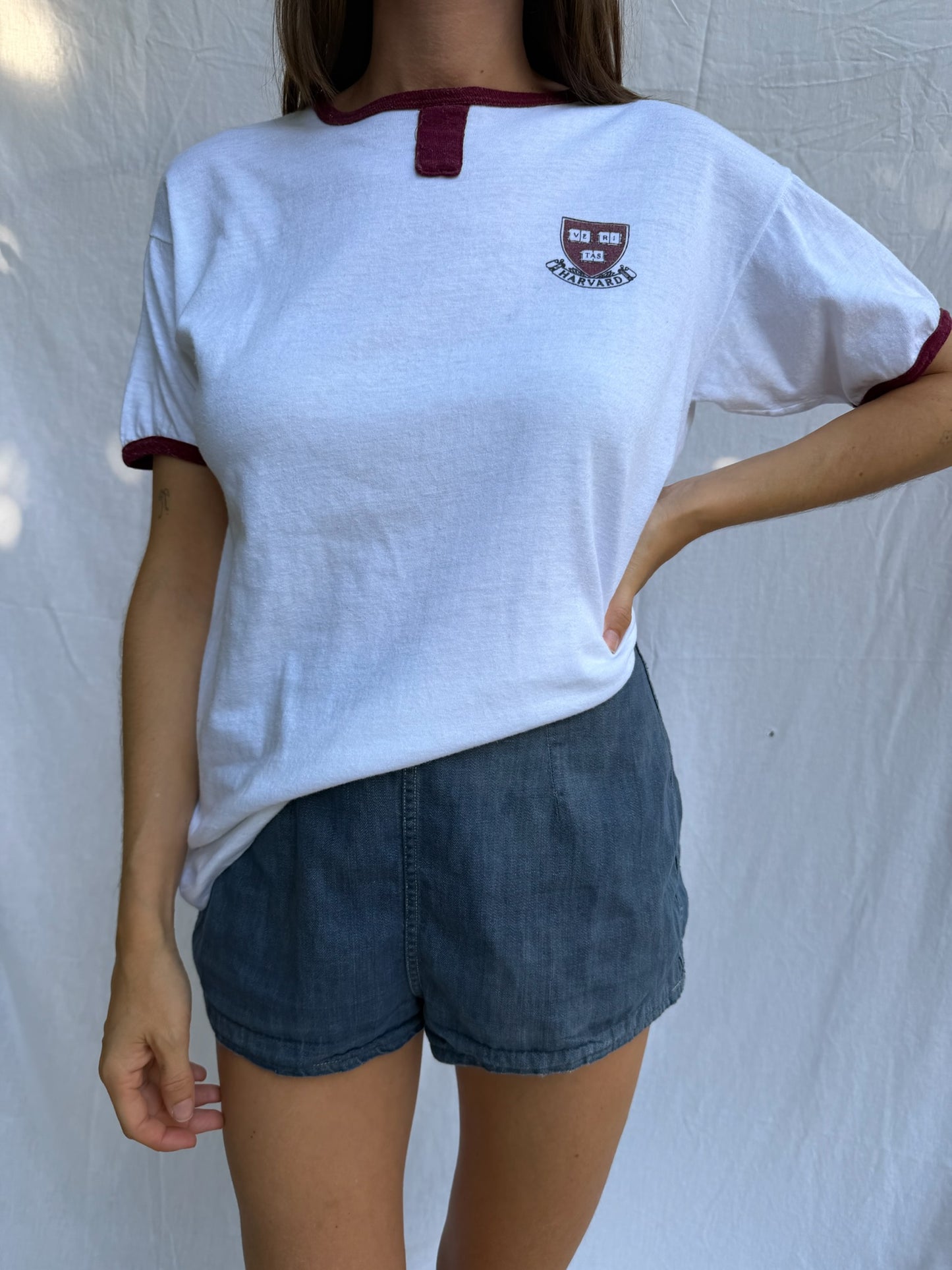 Harvard Ringer Tee