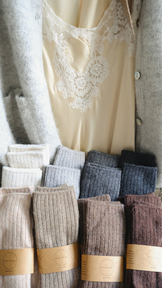 Icelandic Wool High Socks by Billy Bamboo