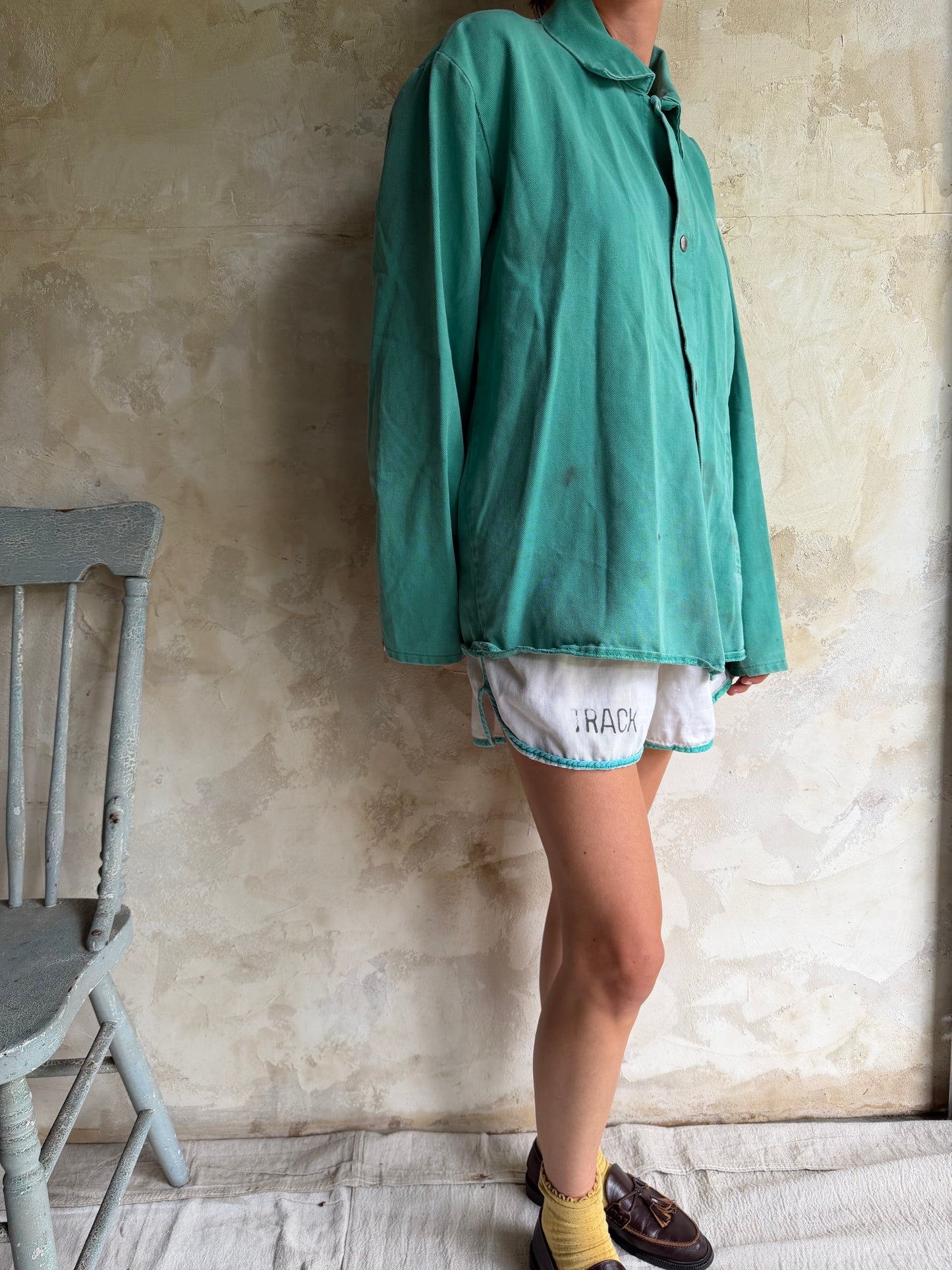 Turquoise Workwear Jacket
