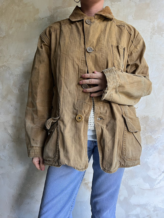 Tan Twill Hunting Jacket