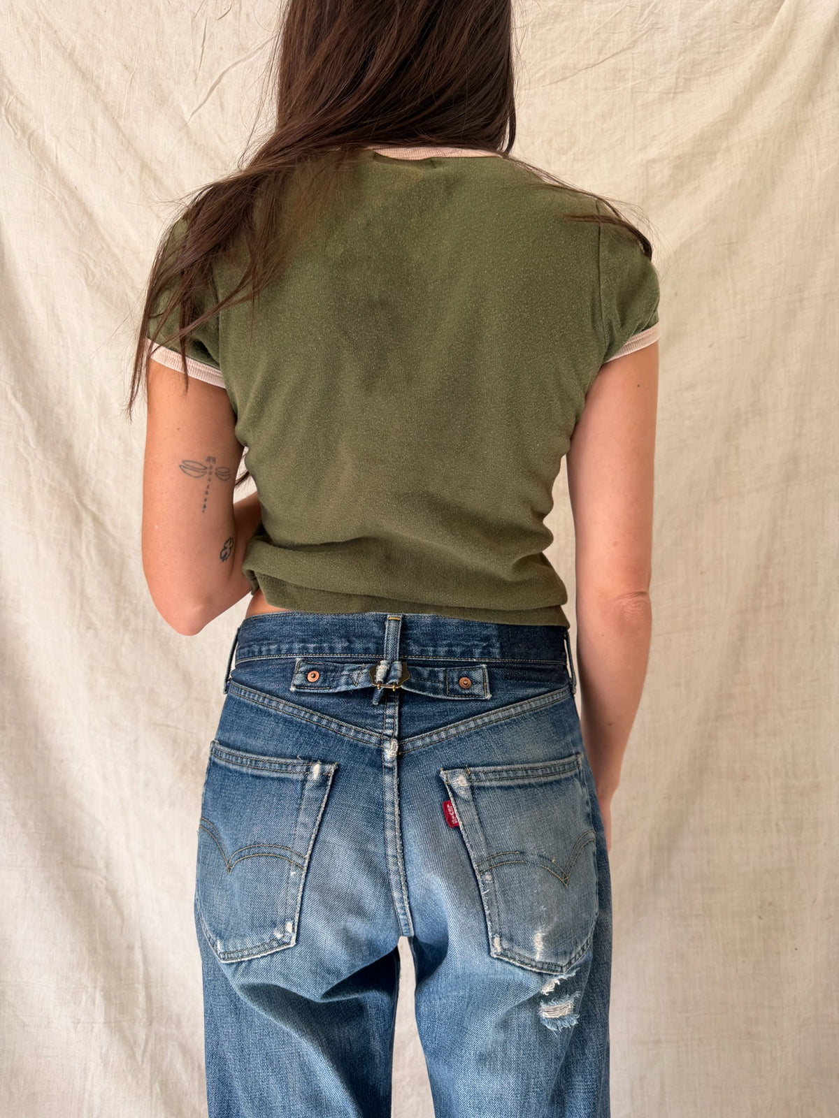 Army Green Tee