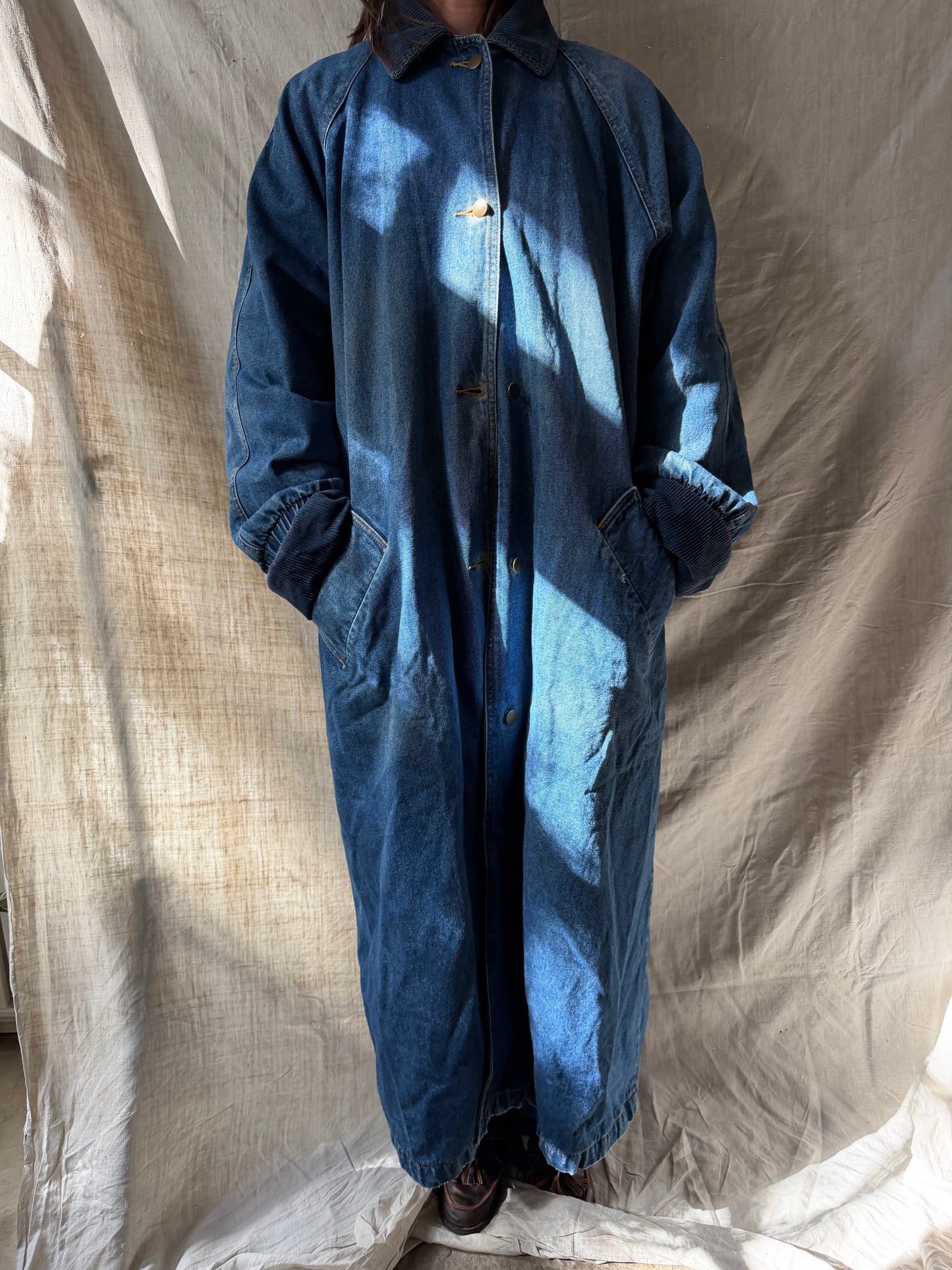 Long Denim Duster