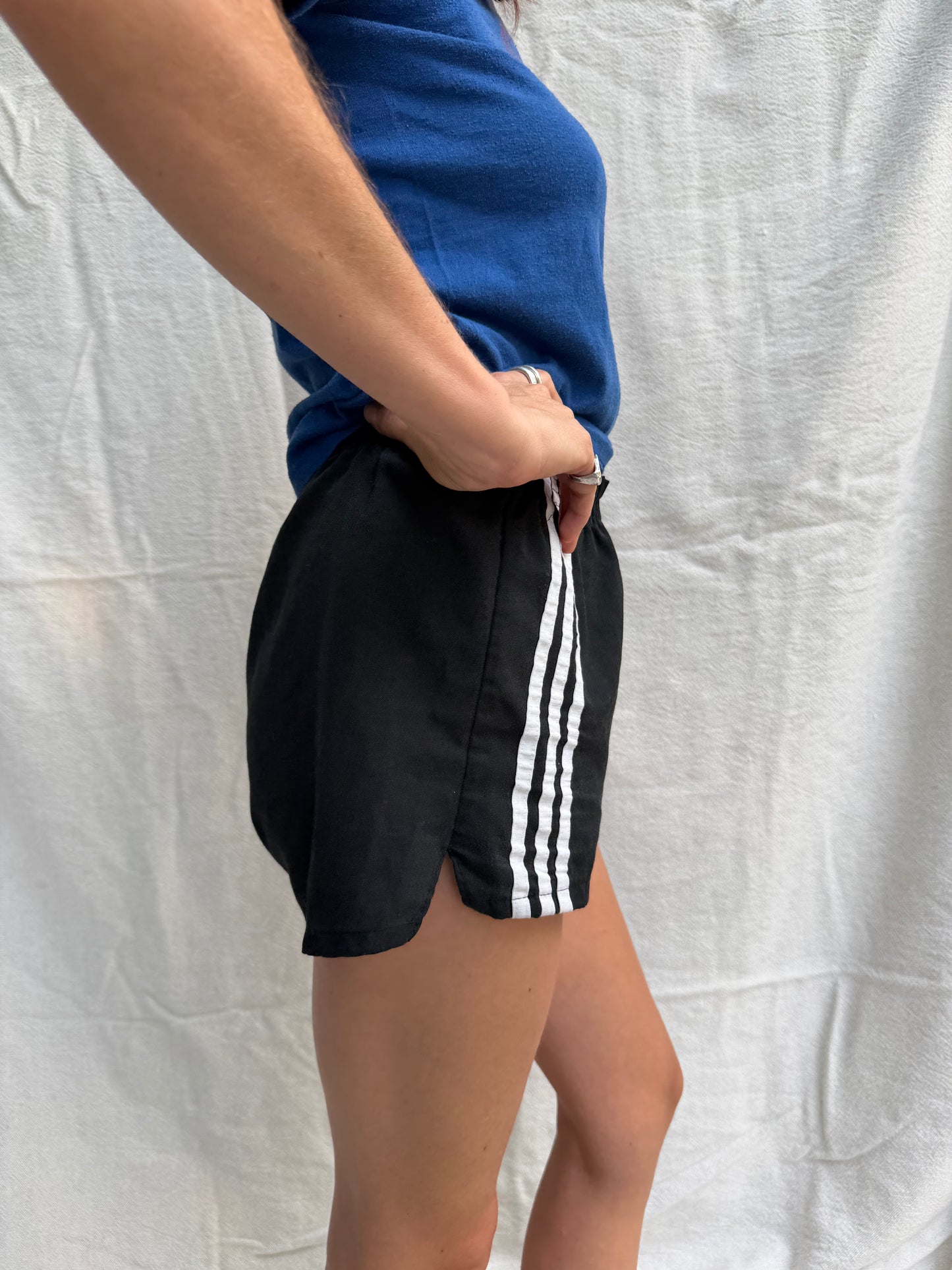 Black Varsity Shorts