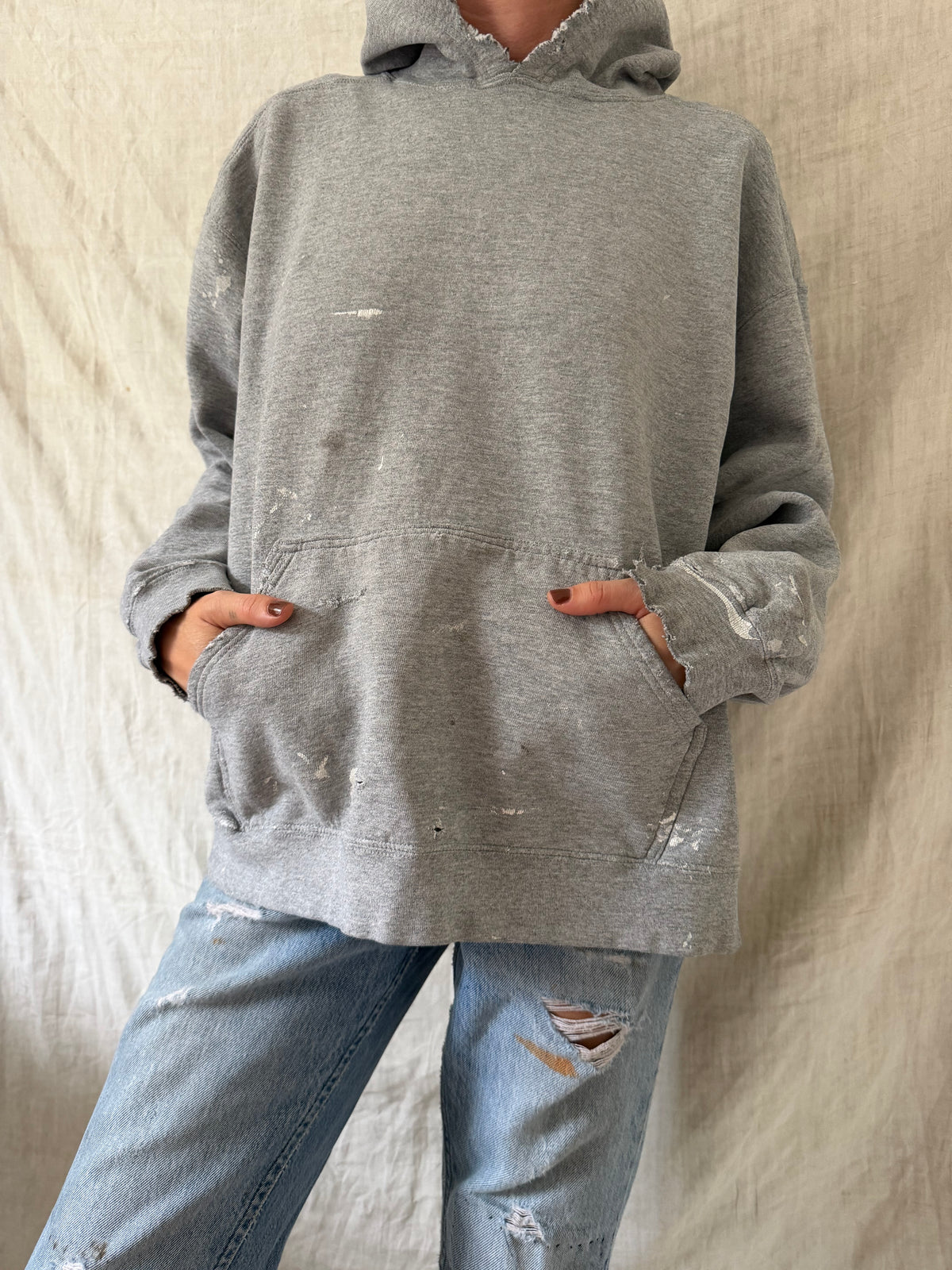 Painters Grey Hoodie