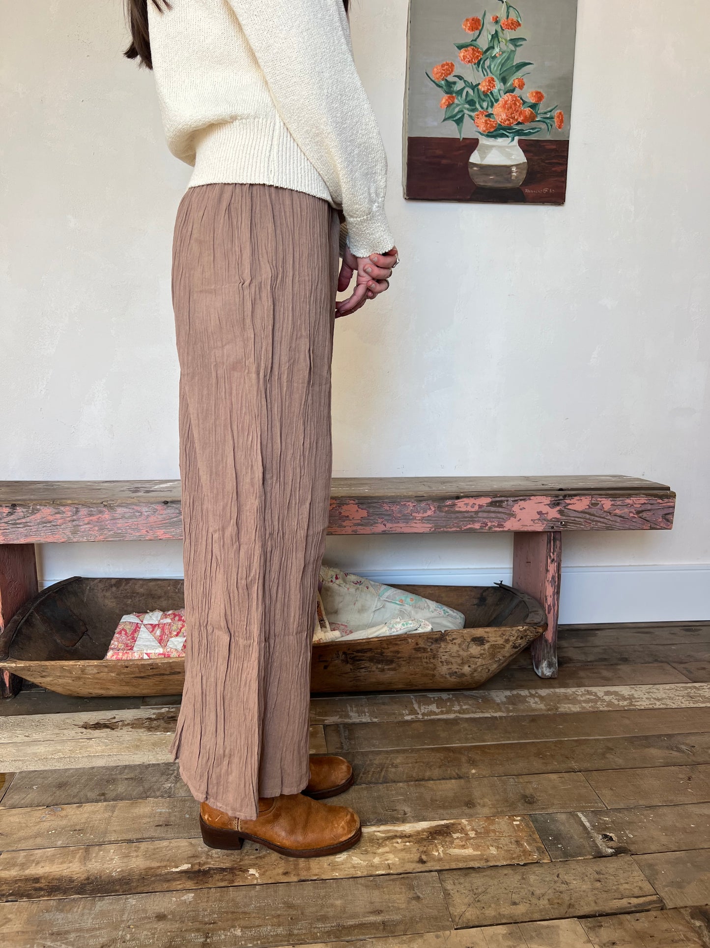 Oaxacan Coyote Cotton Pant