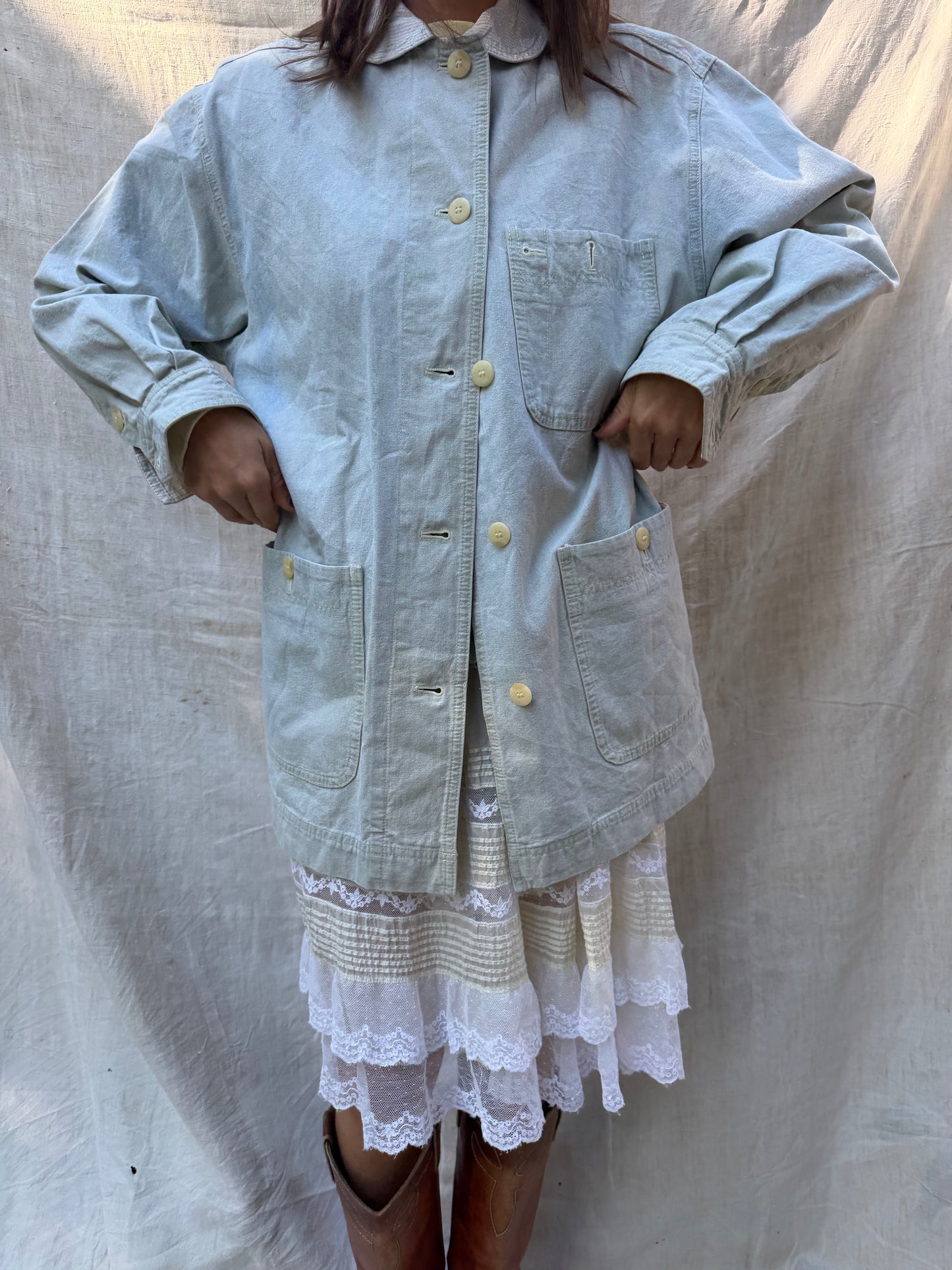 Lightwash Denim Chore Jacket