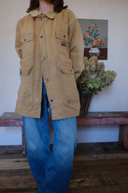 Oshkosh Khaki Canvas Chore Jacket