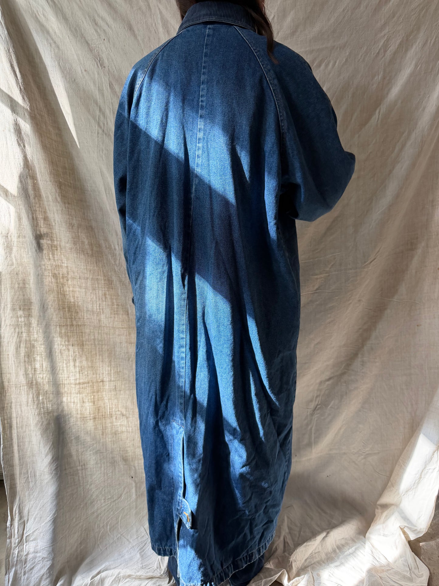 Long Denim Duster