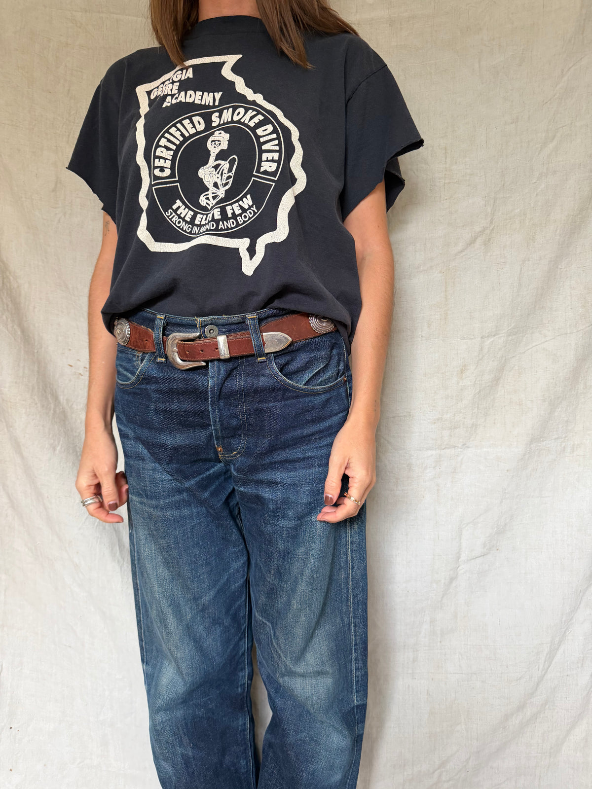 Cropped Georgia Fire Academy Tee