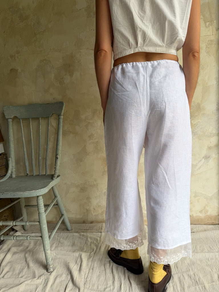 Handmade Lace Bloomer Pants