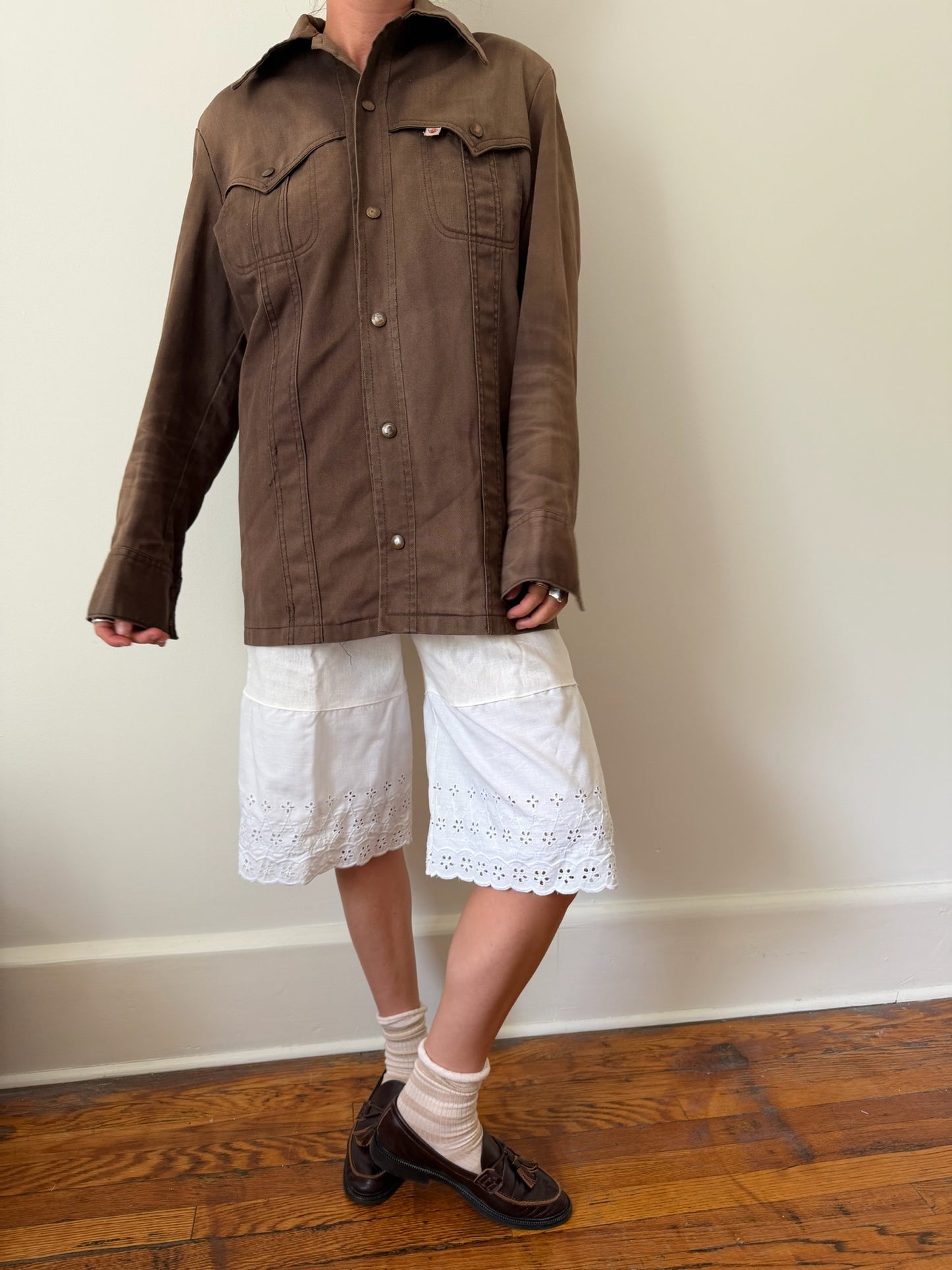 GWG Faded Fawn Brown Shacket