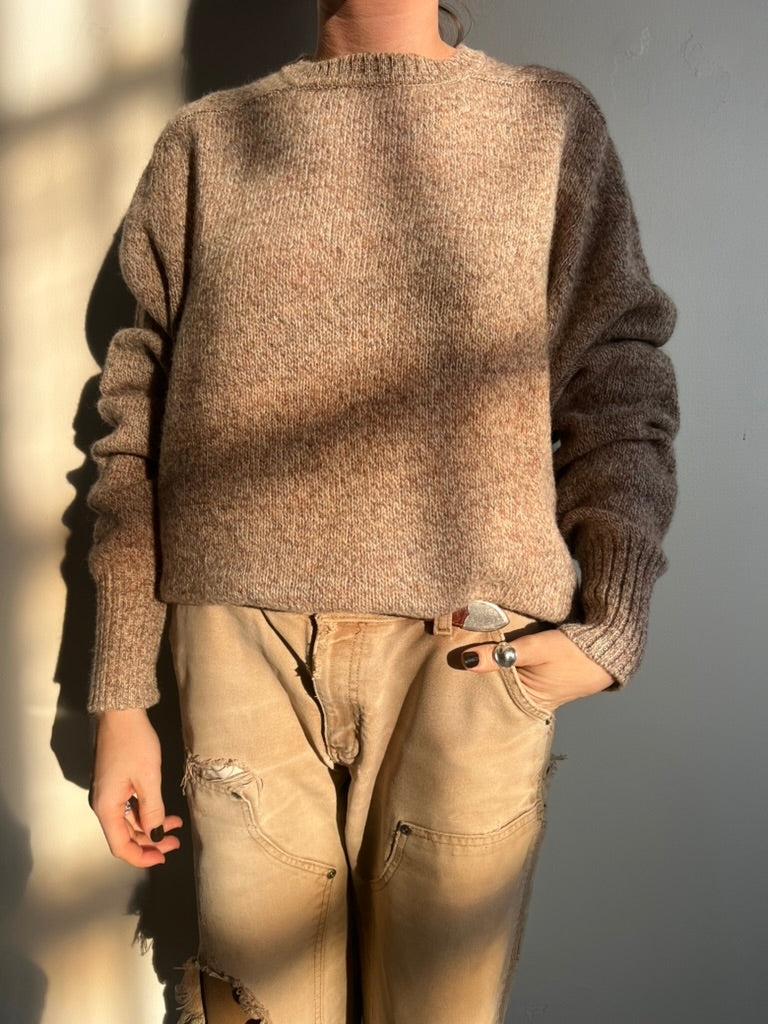 Oatmeal Wool Pullover