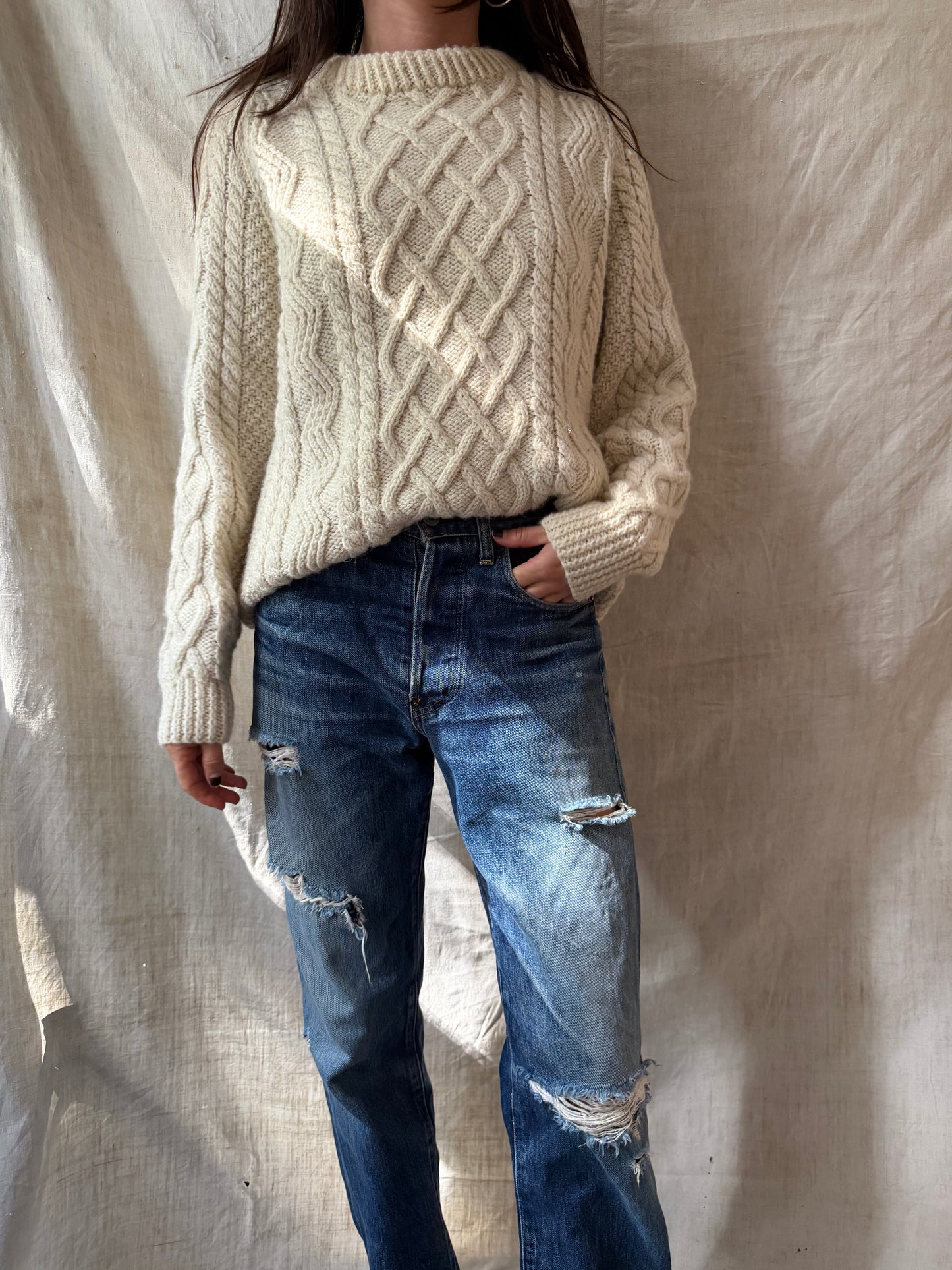 Irish Fisherman Sweater