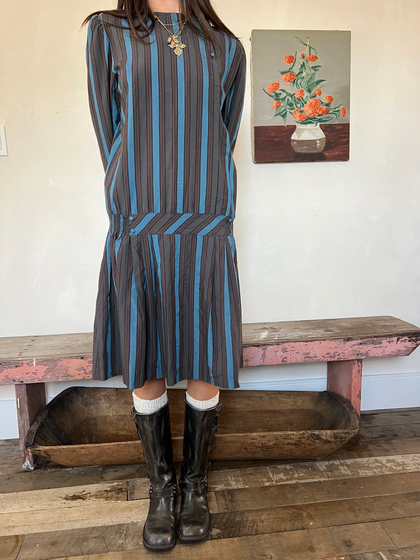 Striped Tunic Dress