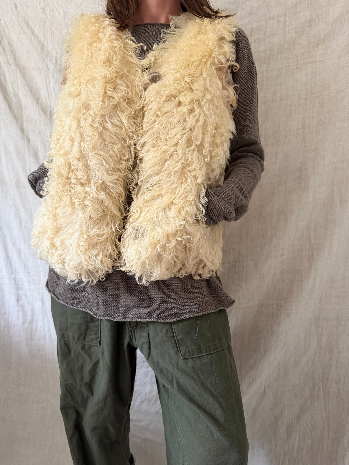Lambswool Vest