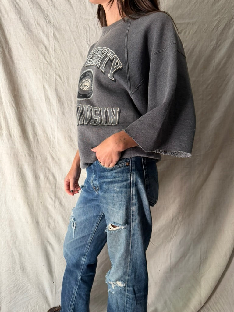 University of Wisconsin Grey Crewneck