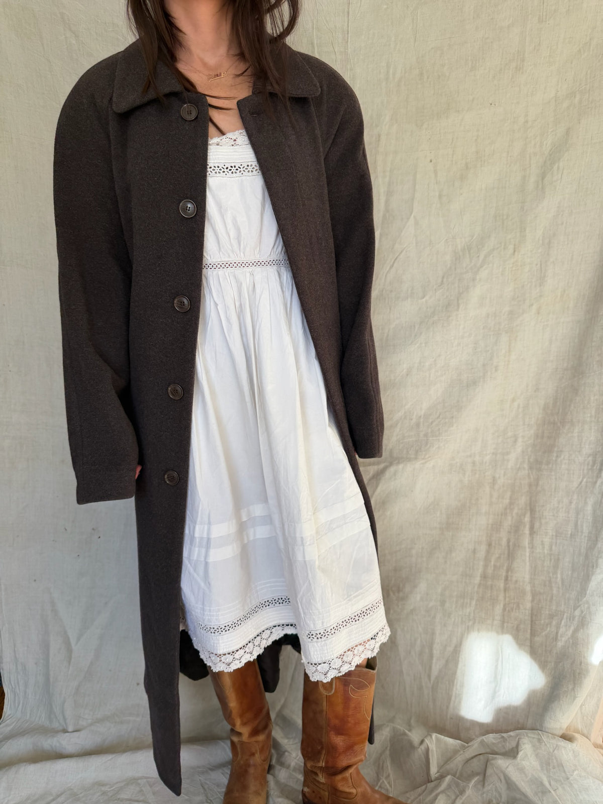 Brown Trench Jacket
