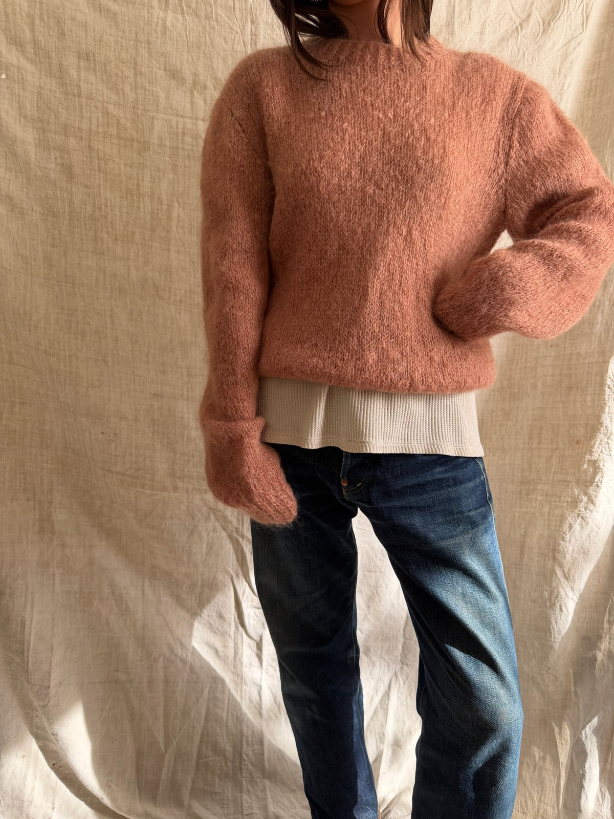 Vintage Handmade Mohair Sweater