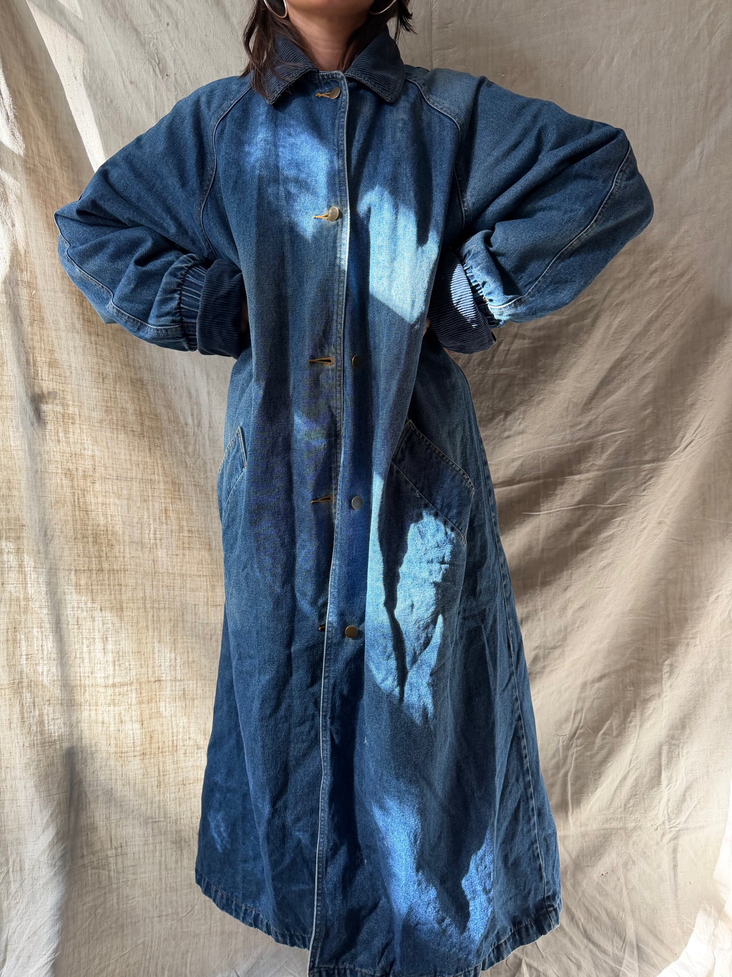 Long Denim Duster