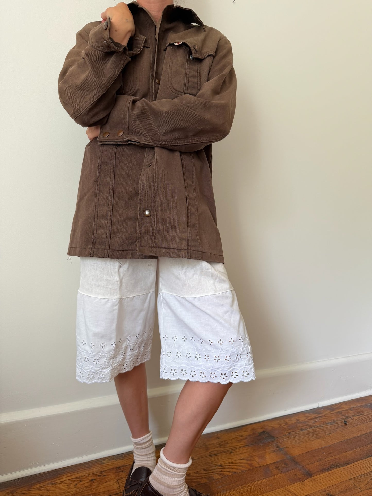 GWG Faded Fawn Brown Shacket