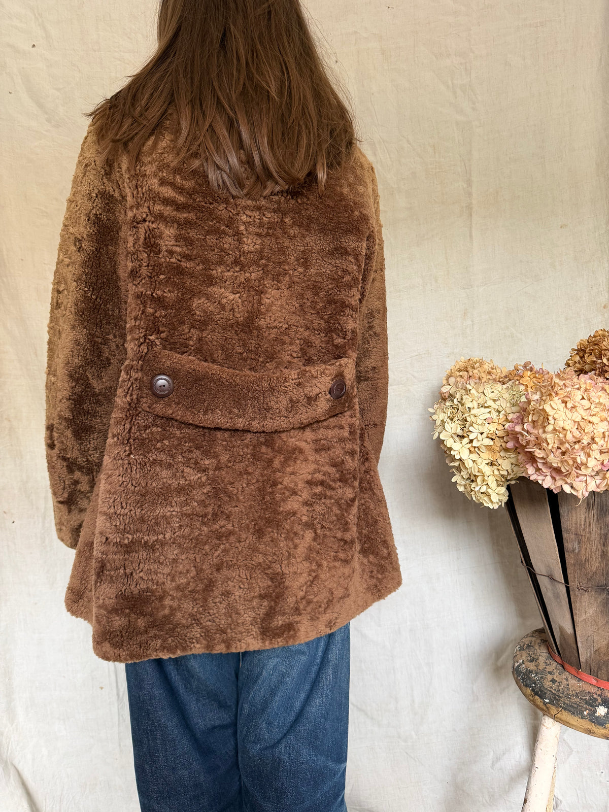 Brown Shearling Jacket