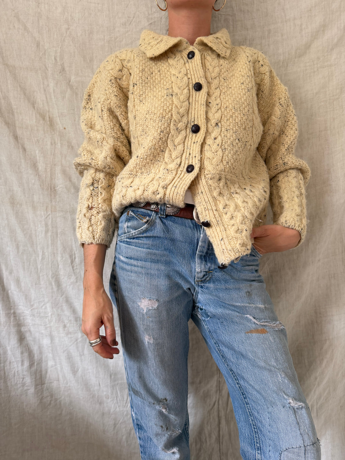 Irish Wool Cardigan