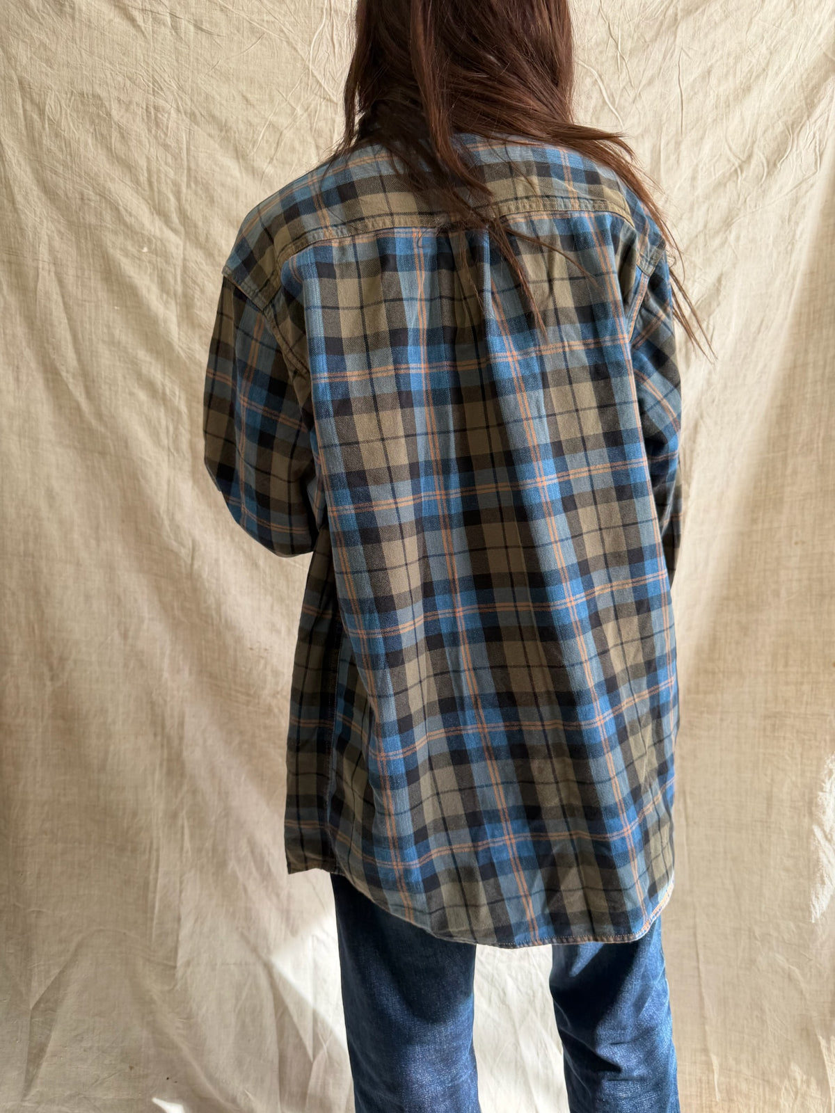 Denim Plaid Shirt