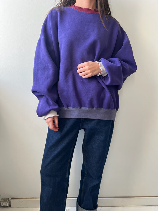 Three-toned Crewneck