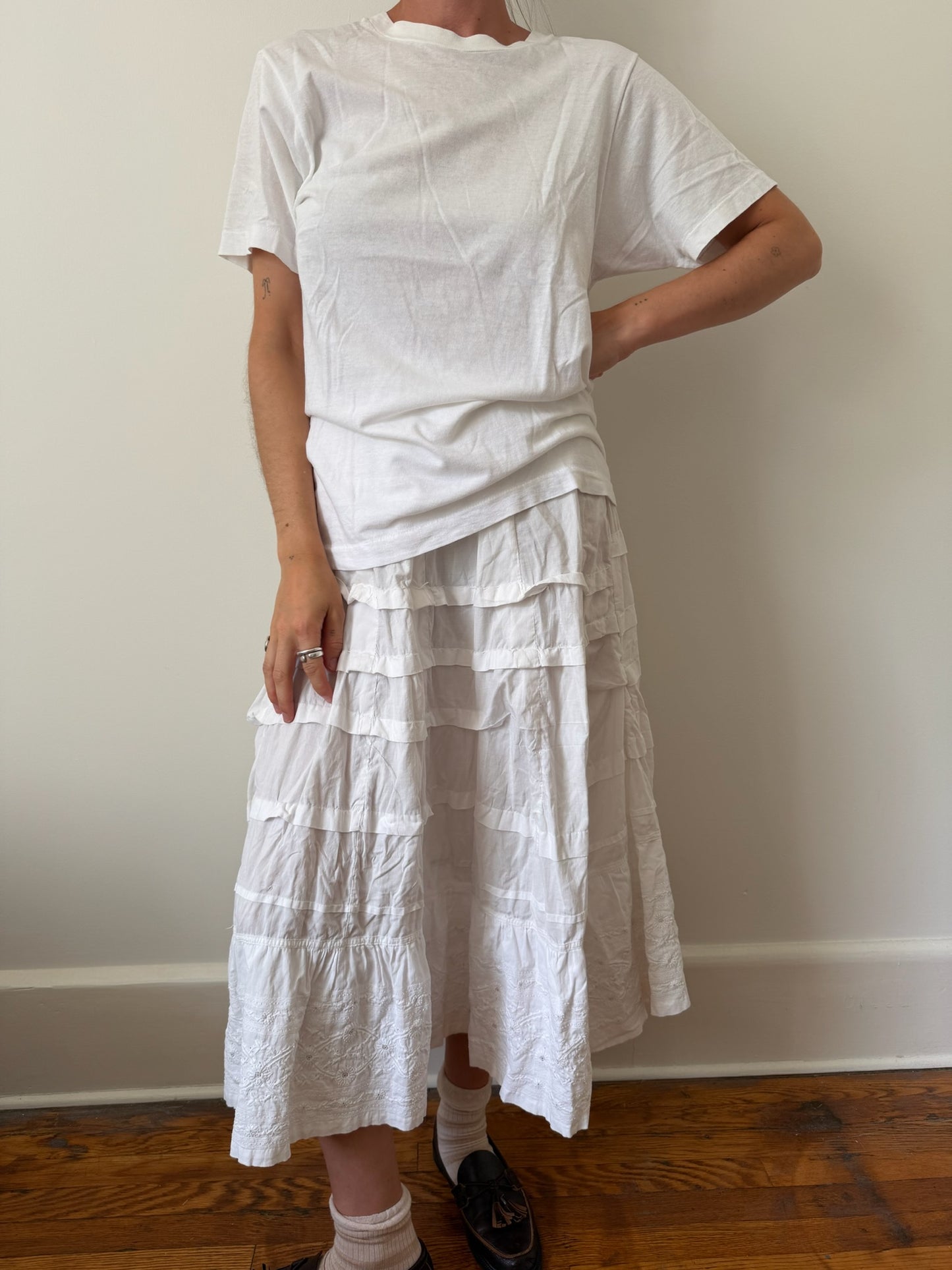 Worn Thin White Tee