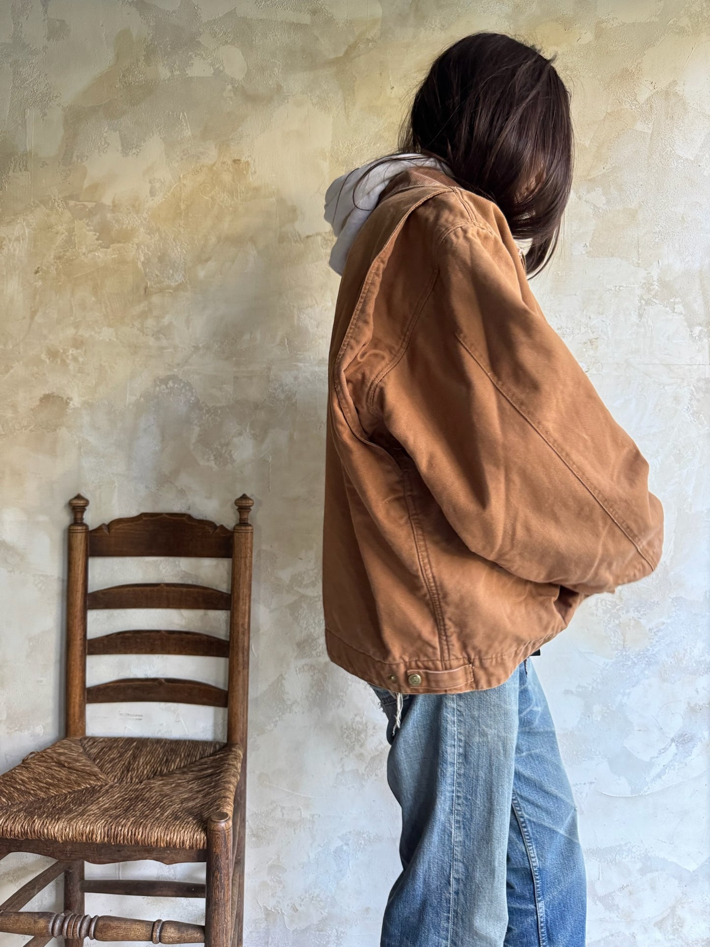 Copper Dickies Zip Up Jacket