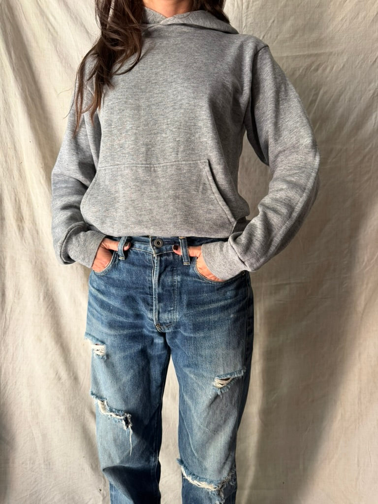 Faded Grey Hoodie